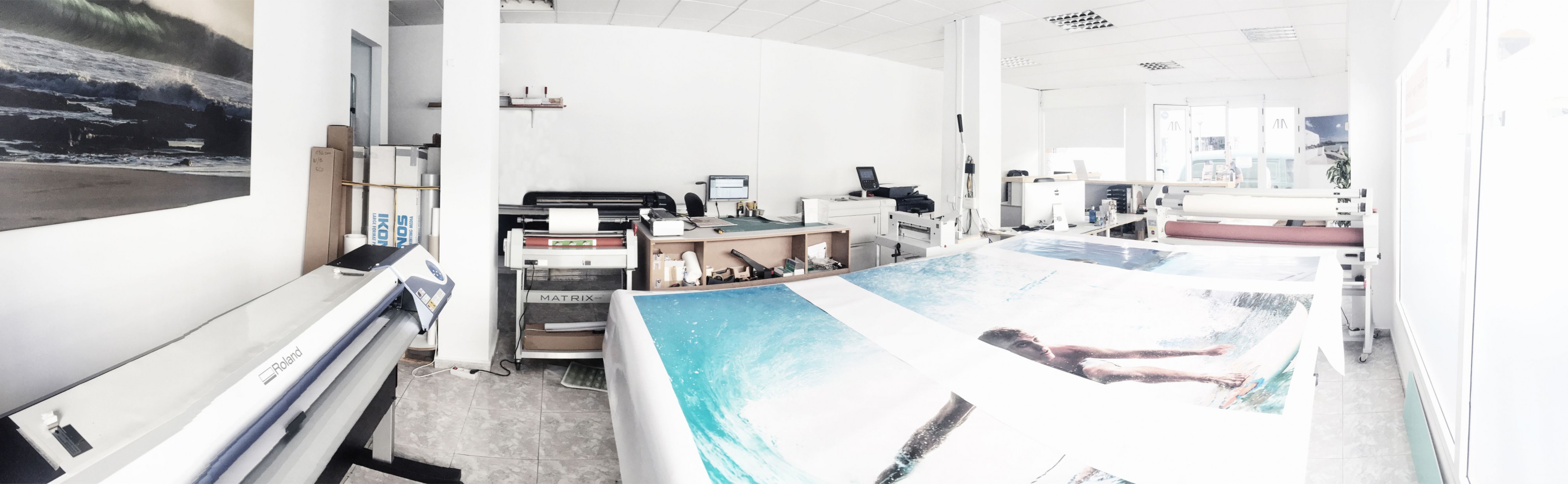 VolcanoPrint, imprentas y artes gráficas en La Oliva